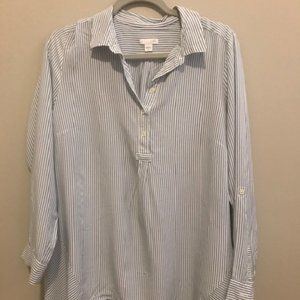J Jill Tops - J Jill blue stripe top M - Lightweight J Jill Tops - J Jill blue stripe top M - Lightweight